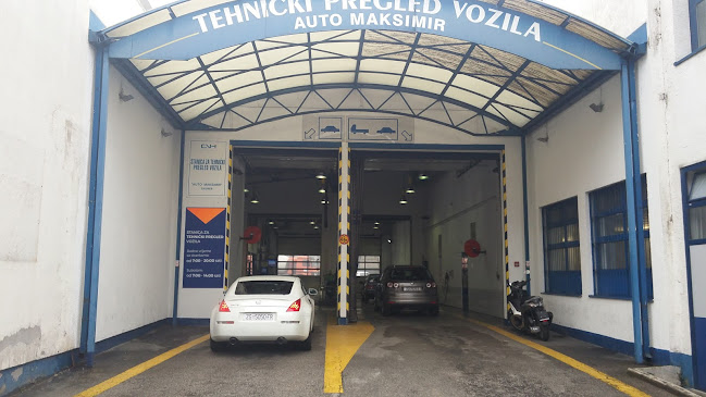 Ulaz u tehnički pregled Auto Maksimir